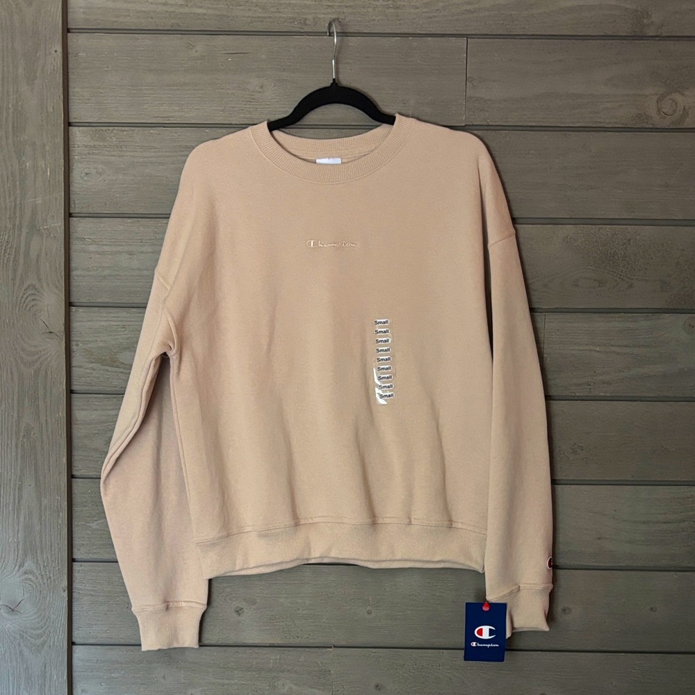 Champion Cream Colored Crewneck